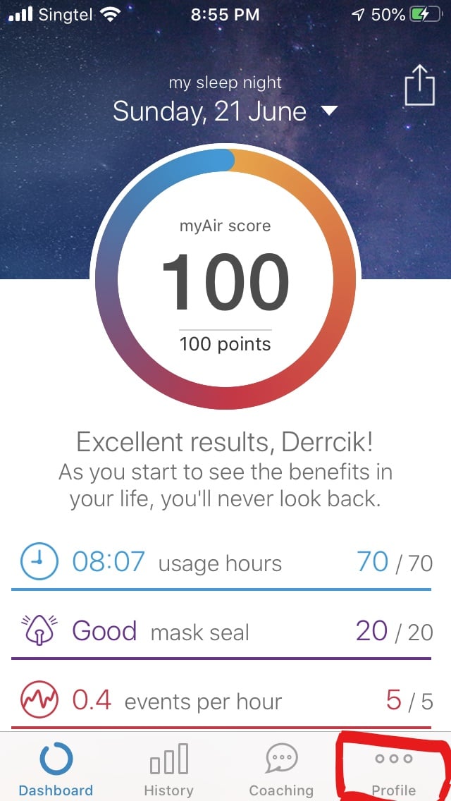 How to delete myAir App account.
